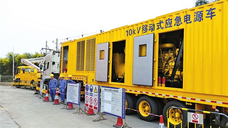 工程搶險專用發(fā)電車